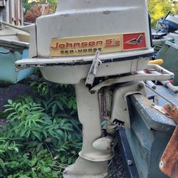 Johnson 5.5 Tiller Motor 