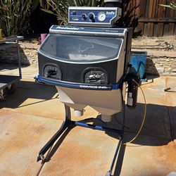 Microblasting workstation procenter hepa cerwtified