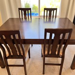 Dining Table With 4 Chairs
