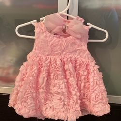 Baby Girl Dress W/ Headband