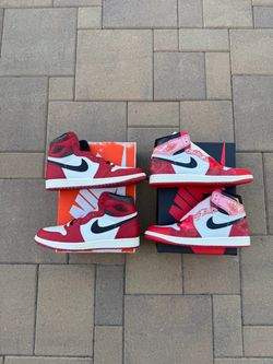 Jordan 1 Chicago Lost & Found / SpiderMan Across The Spider-Verse size 10.5