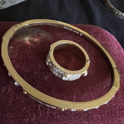 Michael Kors Bracelet And Size 7 Ring