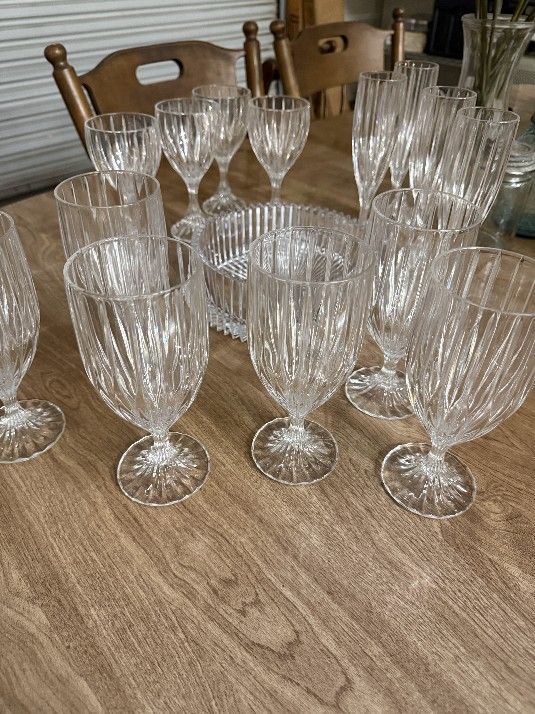 Crystal Glassware Mikasa Park Ave