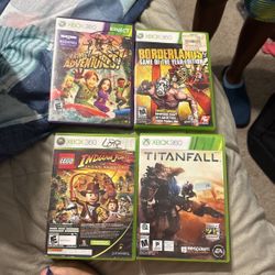 4 Xbox 360 Games 