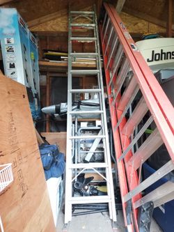 Aluminum Extension 20 ft Ladder