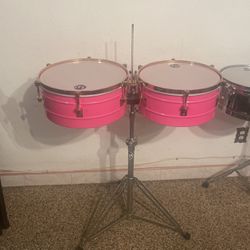 2 Sets Of Timbales 
