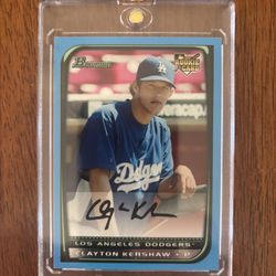 2008 Bowman Clayton Kershaw RC /399 BLUE Dodgers