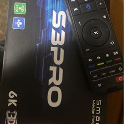 S3 Pro 6K 3-D Tv Box