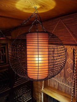 Cool Hanging Swag Lamp