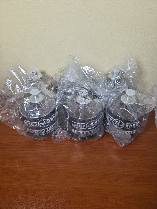 100 Hour Emergency Candle Safe Clean-Burning Odorless & Smokeless Set of 6