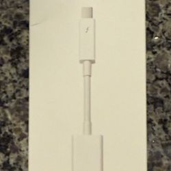 APPLE:  Thunderbolt To Fire Wire Adapter