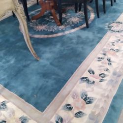 Sculptured Rug.  16x12 Ft