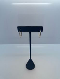 14k Gold Hoop Earrings. New.