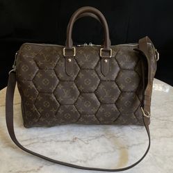 Authentic Louis Vuitton LV Soccer Padded Duffle Bag