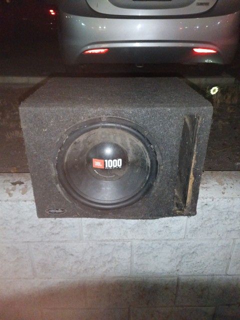 JBL 1000 12" SPEAKER!!!!!IN A BOX!!!!