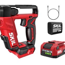SKIL PWR CORE 12/20V 12-volt 1/4-in Keyless Brushless Cordless Drill Kit