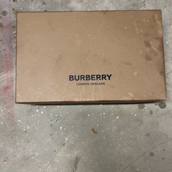 Burberry Blue Check Larkhall Sneakers