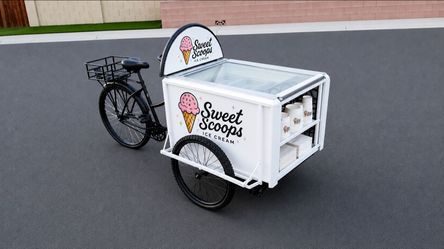 Ice cream tricycle