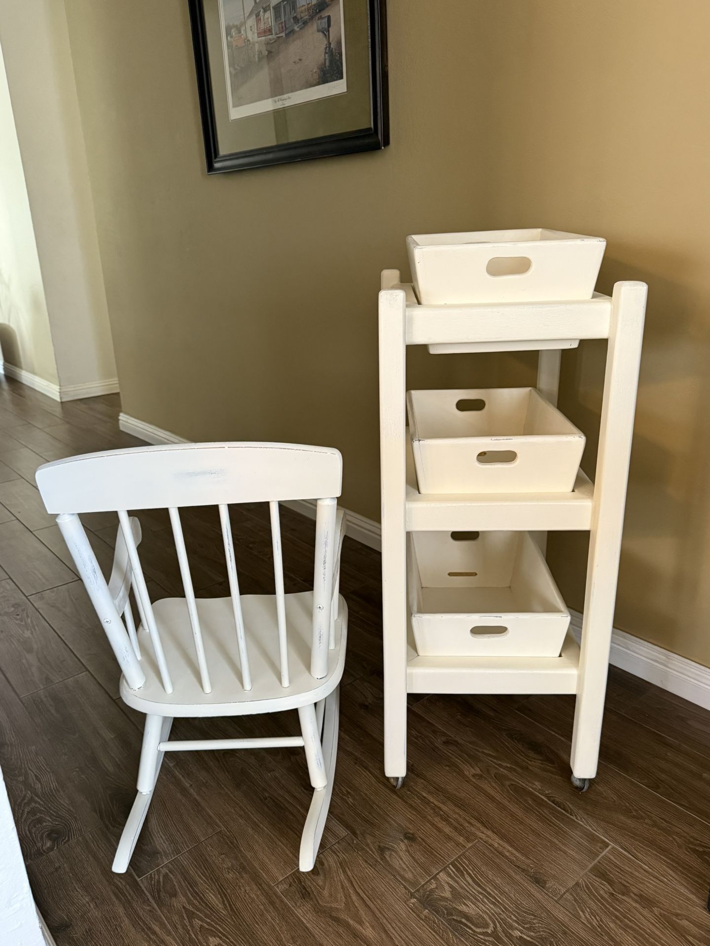 Vintage Toddler Furniture Set