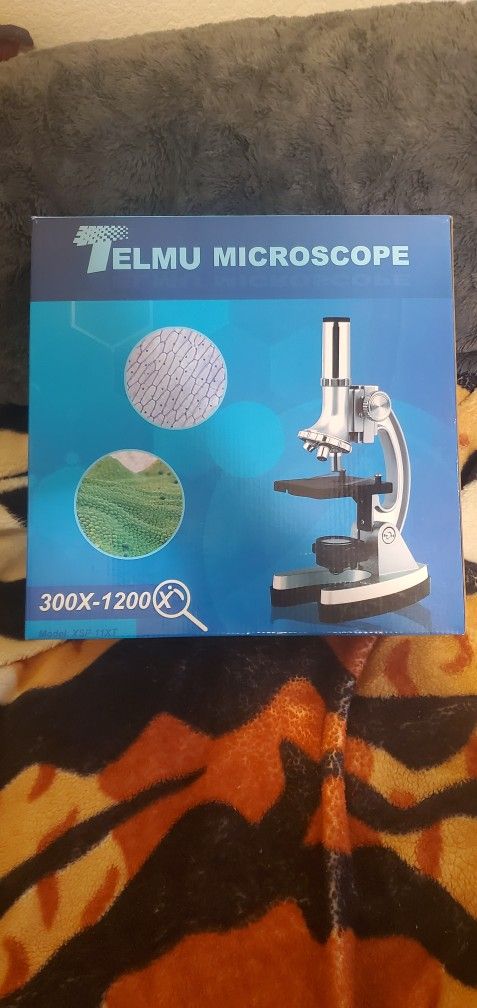 Telmu Microscope 300x-1200x Kit