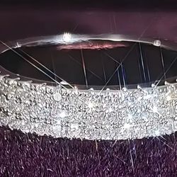 Wedding/Engagement S925 Sterling Silver Size 7