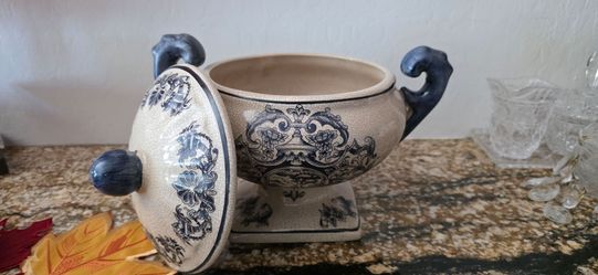 Vintage soup tureen.