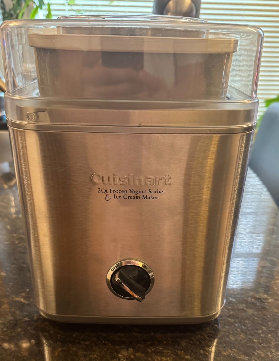 Cuisinart Ice Cream Sorbet Frozen Yogurt Maker