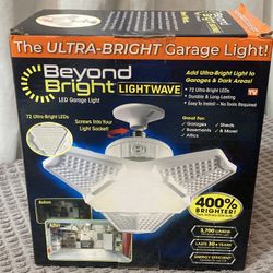 New BEYOND BRIGHT LIGHTWAVE , Ultra-Bright GARAGE LED LIGHT