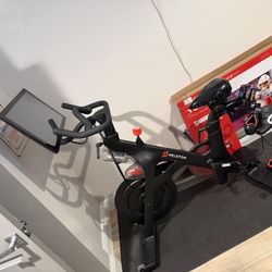 Pelaton With Shoes And Mat 