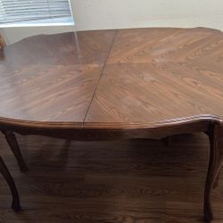 English style dining table
