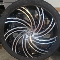 Azara 24” Rims & iMove Gen 2 Tires – Set of 4