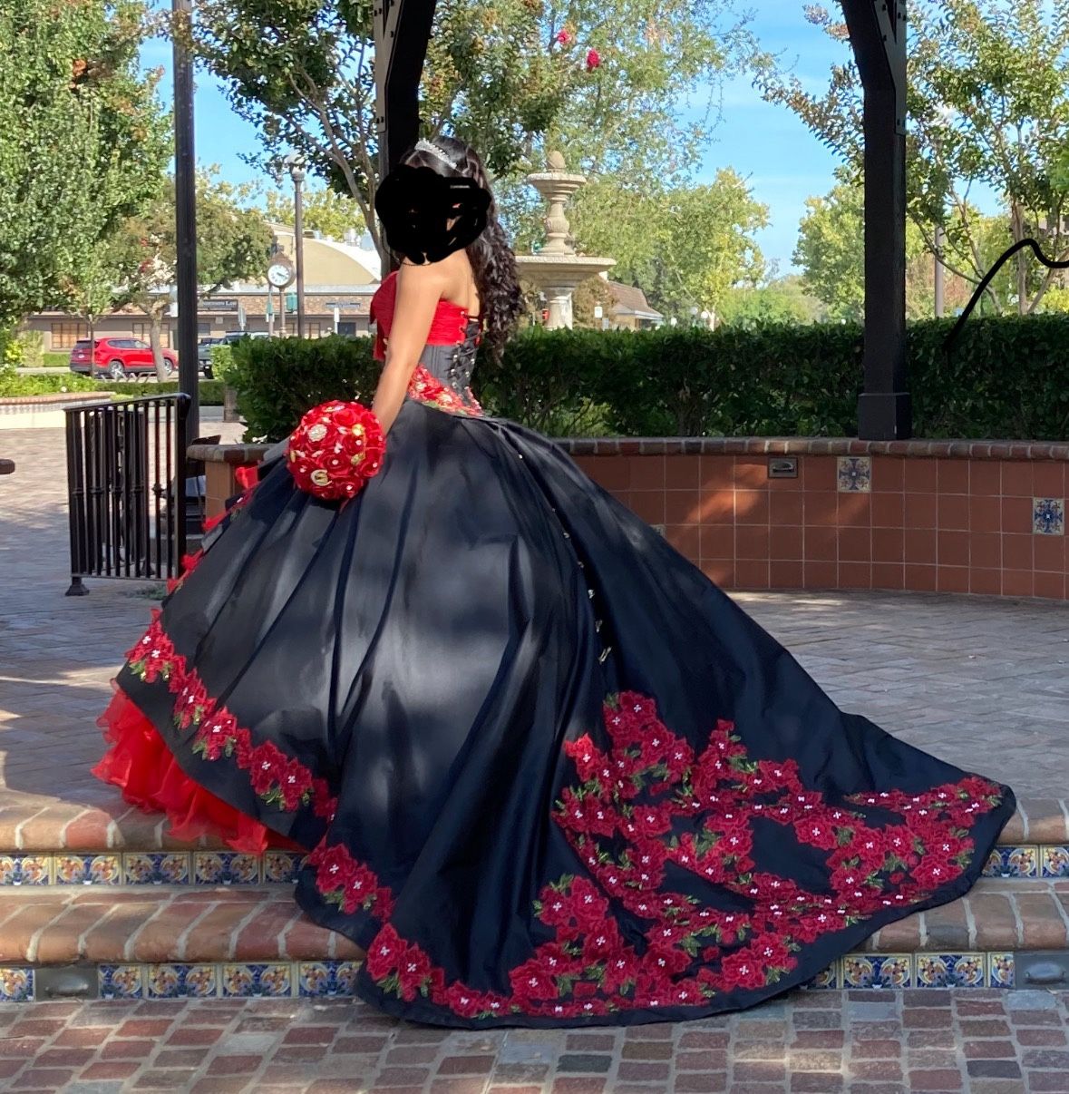 Charro Style Quinceanera Dress