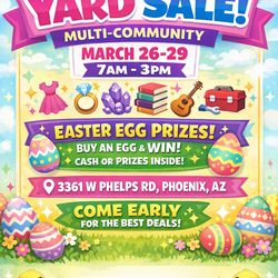 Yard Sale Multi-family Sale