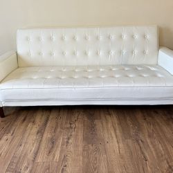 Leather Futon Couch