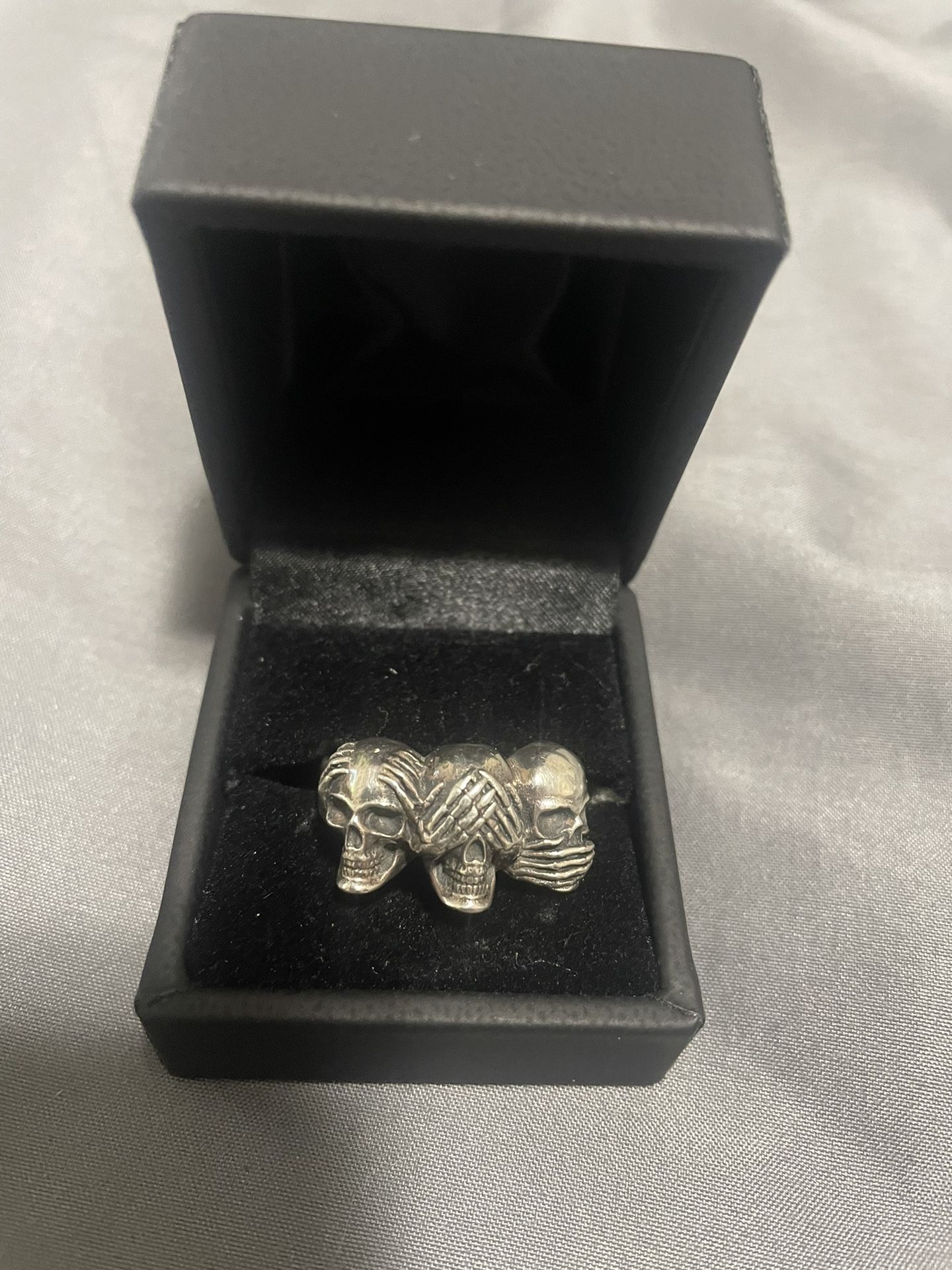 Custom Vintage Skull Ring