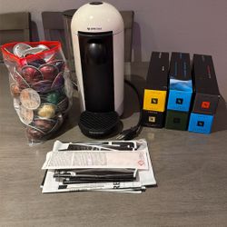 Nespresso VertuoPlus Machine W/ Pods