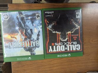 Call of duty black ops 3 and battlefield 4 for Xbox one