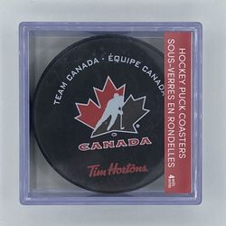 Tim Hortons Hockey Puck Coasters
