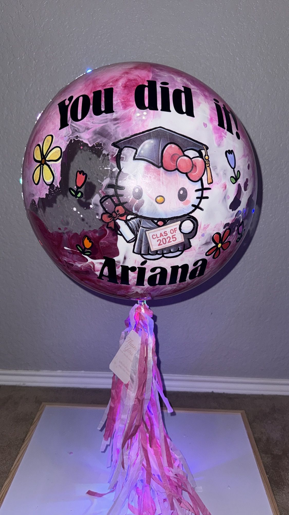 Graduation Balloon / Globo Burbuja