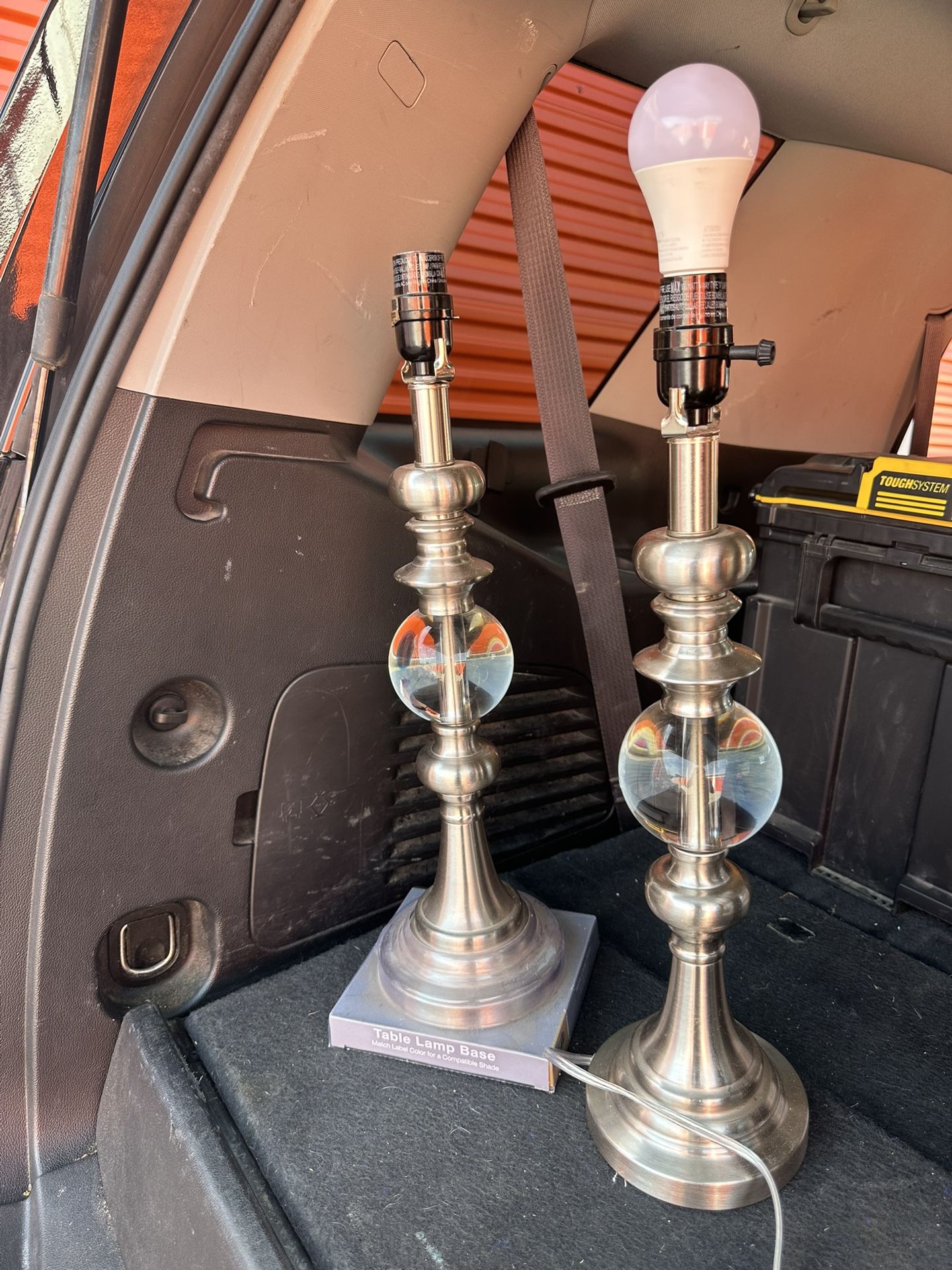 Par de bases para lámpara elegante Nuevas