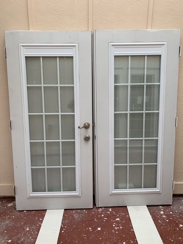 French doors with builtin blinds for Sale in Miami, FL French doors with builtin blinds for Sale in Miami, FL
