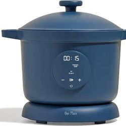 Our Place Dream Cooker | 6-quart Multicooker | 4 Versatile Modes | Pressure Cook, Slow Cook, Sear & Saute, Keep Warm | Hands-Free Steam Release | Tail