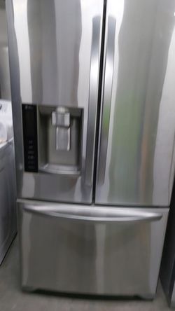 Brand Name French Door Refrigerator Stainless Steel