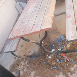 Wood Picnic Table