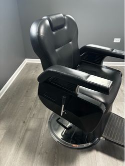 Barber leather chair