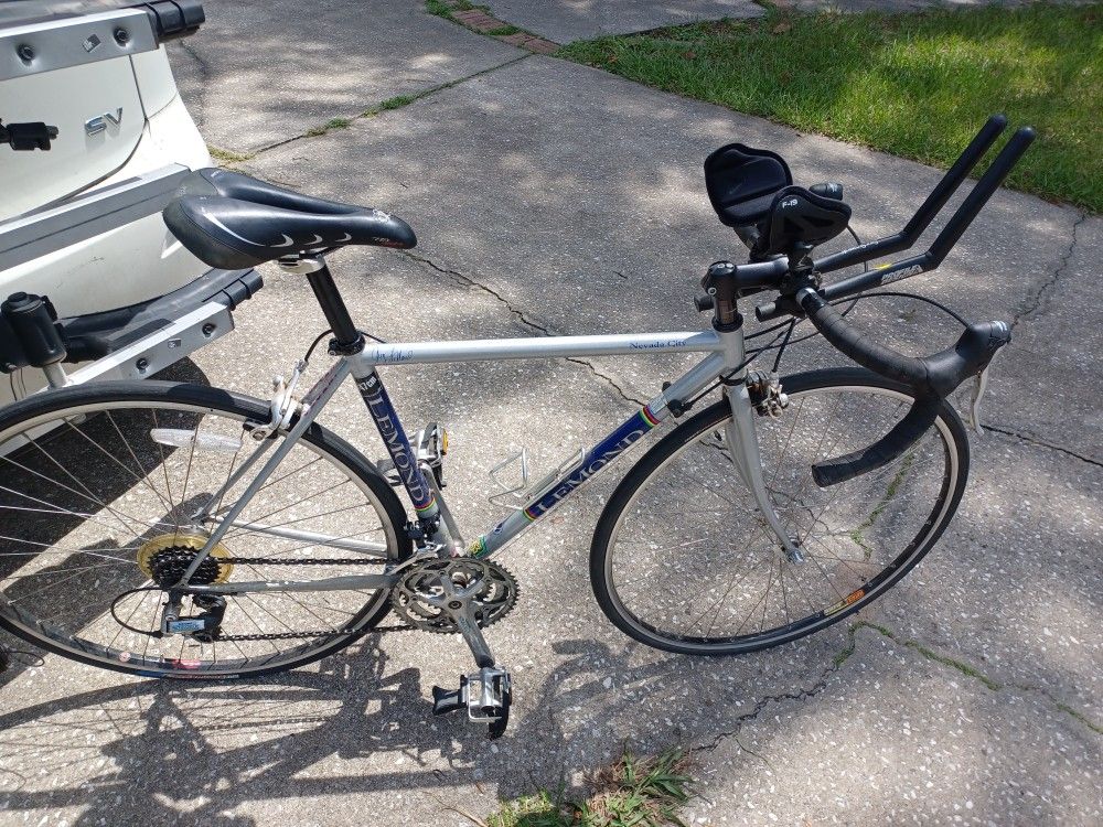 Lemond Nevada City 47cm Road Bike Bicycle Excellent Condition with Brand New Front Derailleur, Reynolds 853 Tubing - $200 FIRM