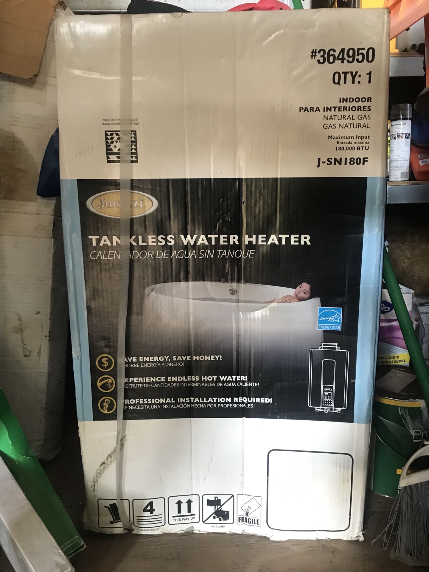 Jacuzzi Tankless Hot  Water Heater