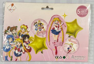Sailor Moon balloons bouquet