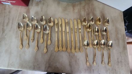 Rogers Gold Plated Stainless Korea - GOLD ROYALTY 24pz