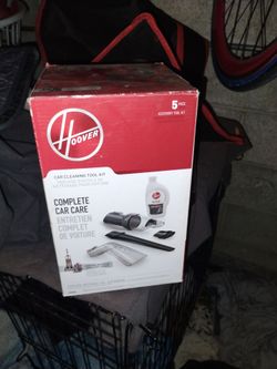 Hoover car cleaning tool kit